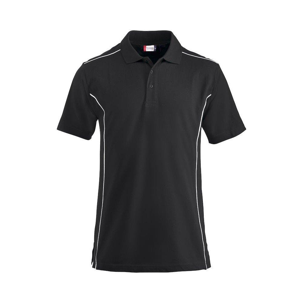 New Conway Poloshirt Herren Schwarz XL von Clique