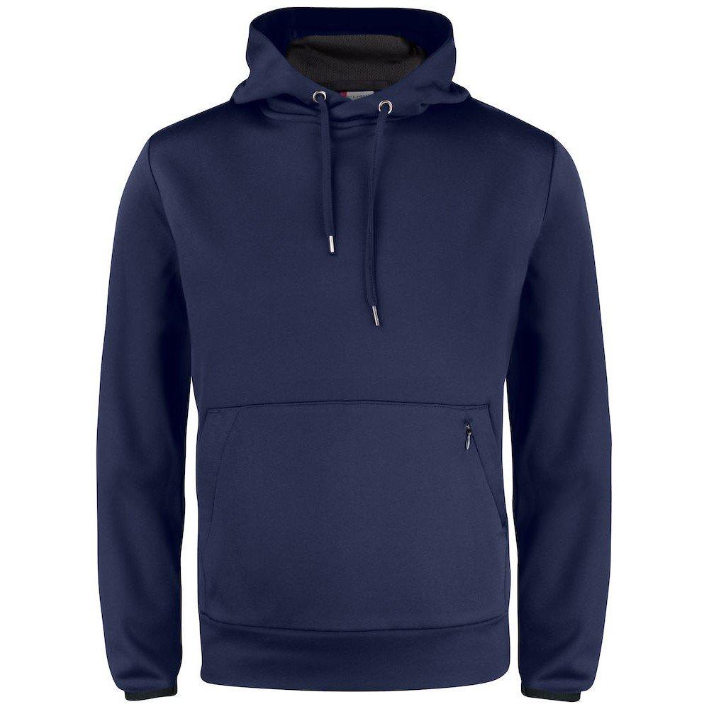 Oakdale Kapuzenpullover Herren Marine 3XL von Clique