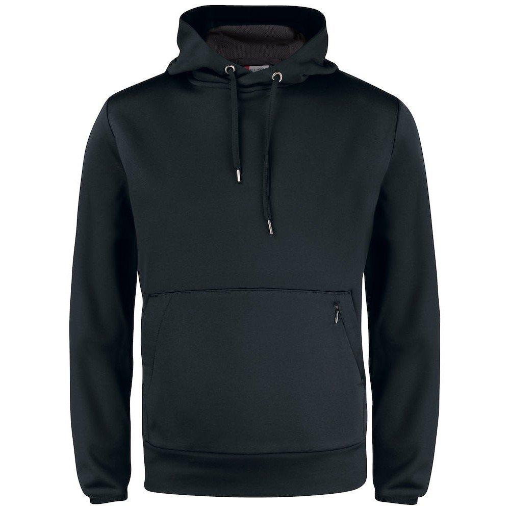 Oakdale Kapuzenpullover Herren Schwarz XS von Clique