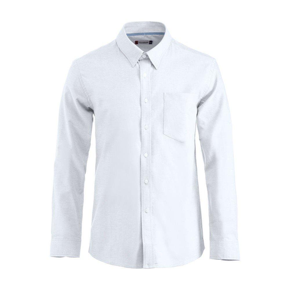 Oxford Formelles Hemd Herren Weiss 3XL von Clique