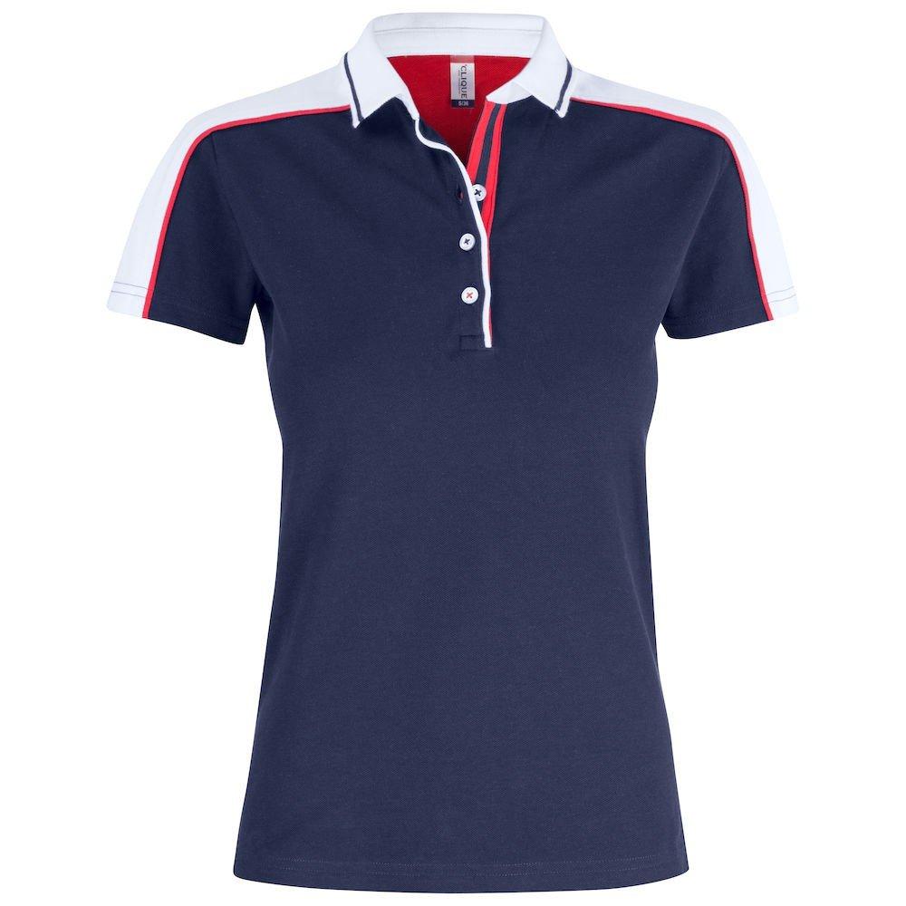 Pittsford Poloshirt Damen Marine XL von Clique