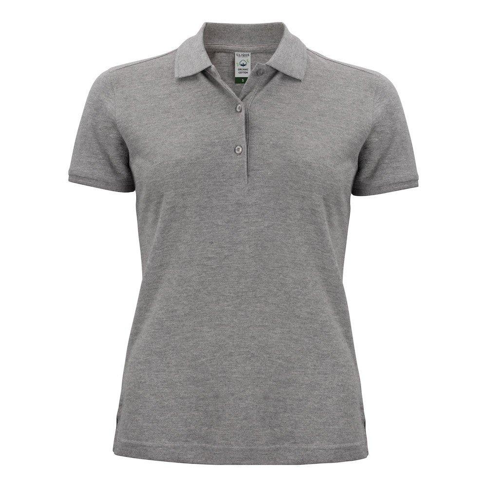 Poloshirt Damen Grau M von Clique