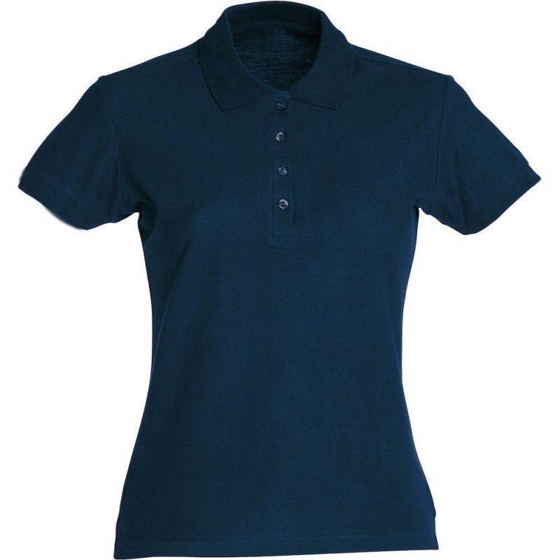 Poloshirt Damen Marine XS von Clique