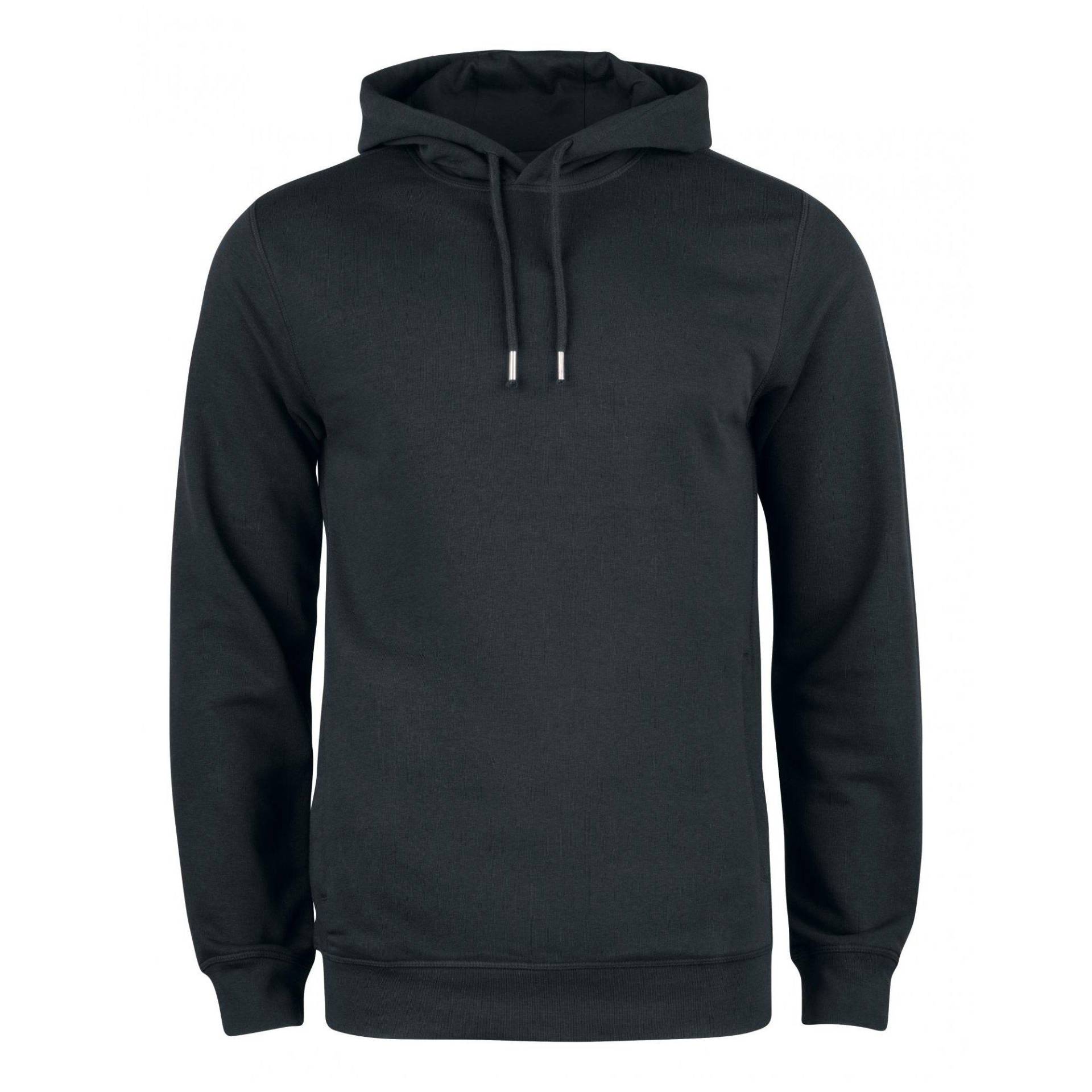 Premium Kapuzenpullover Herren Schwarz 3XL von Clique