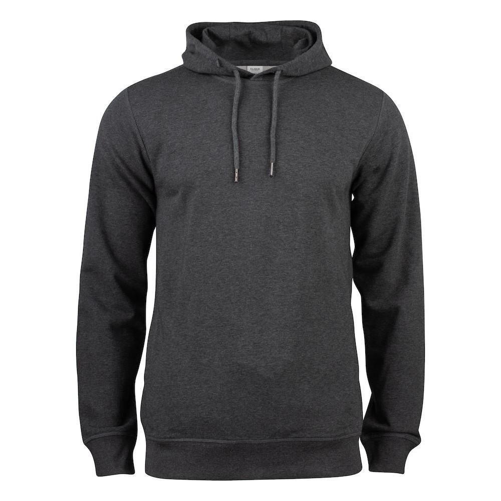 Premium Kapuzenpullover Herren Taubengrau M von Clique