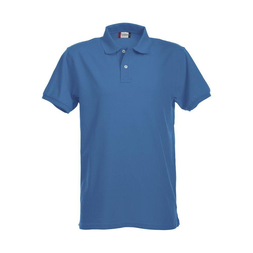 Premium Poloshirt Damen Königsblau L von Clique