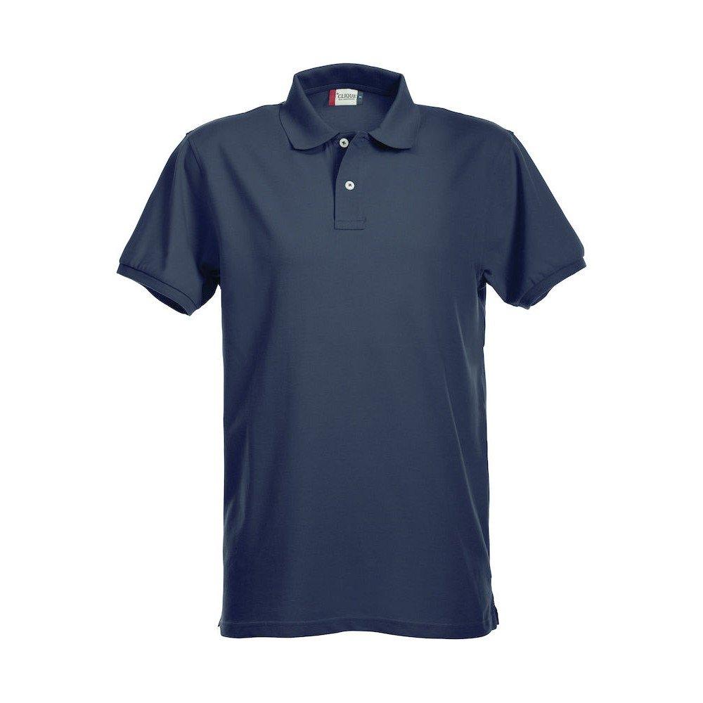 Premium Poloshirt Damen Marine 3XL von Clique