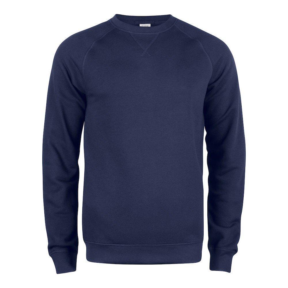 Premium Sweatshirt Rundhalsausschnitt Herren Marine L von Clique