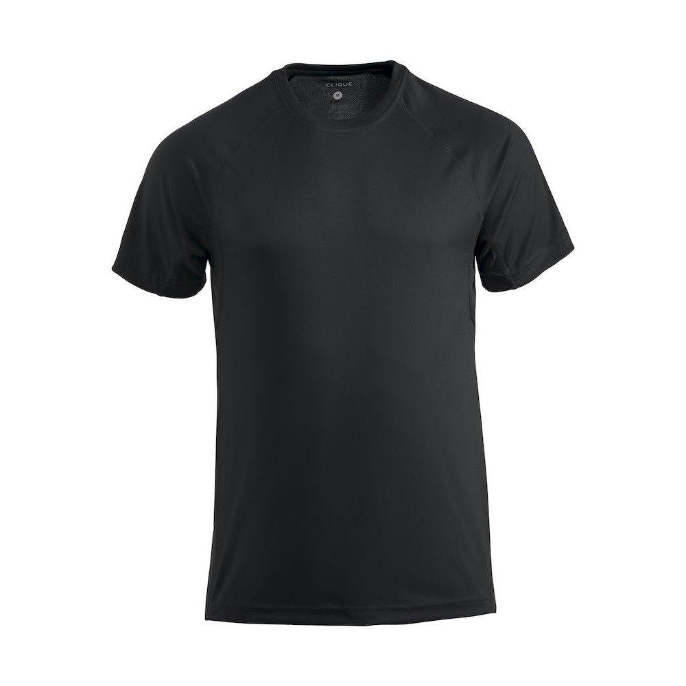 Premium Tshirt Aktiv Herren Schwarz XXL von Clique