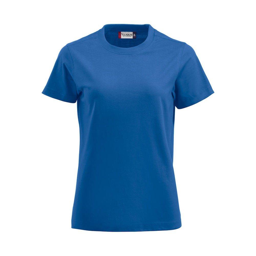 Premium Tshirt Damen Königsblau M von Clique