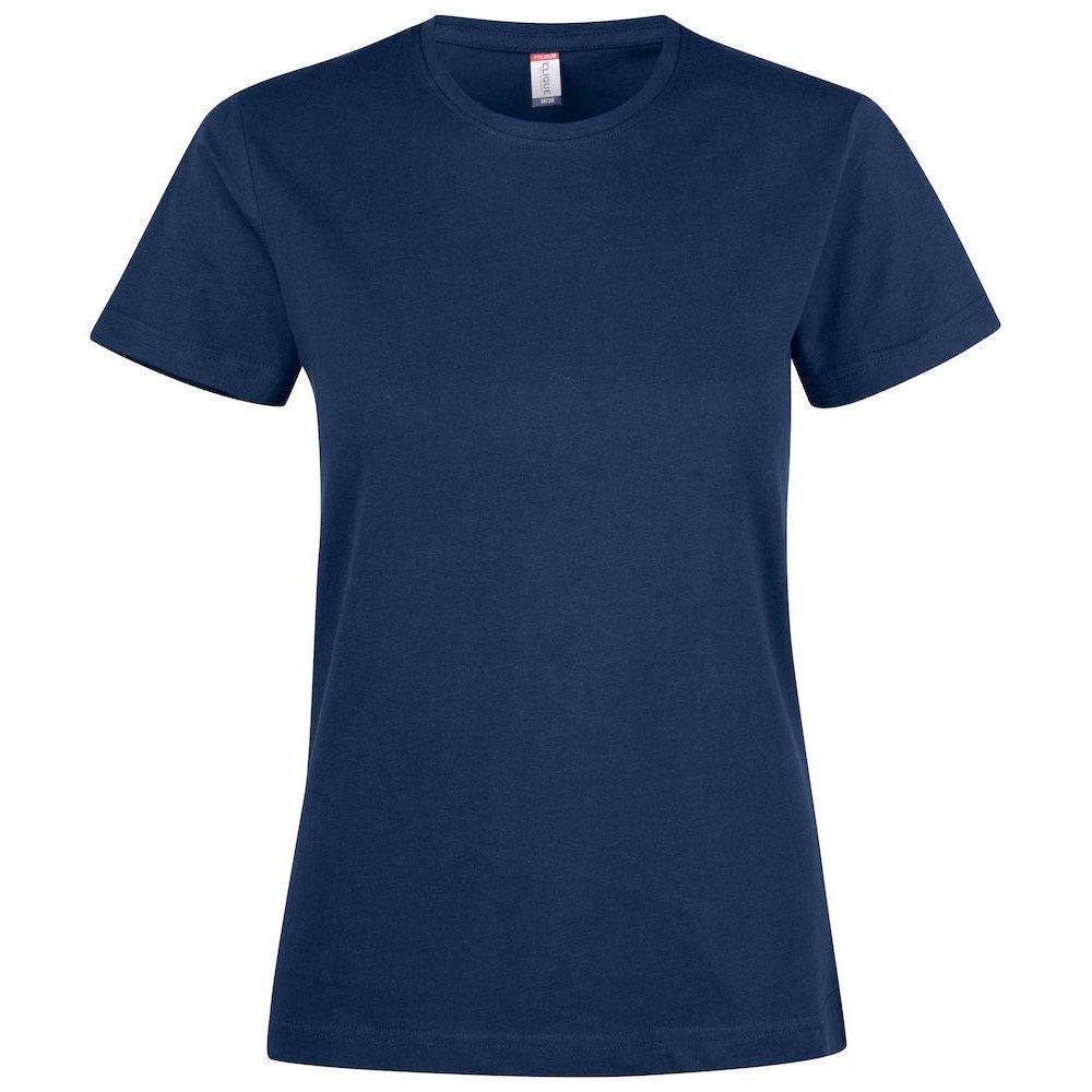 Premium Tshirt Damen Marine S von Clique