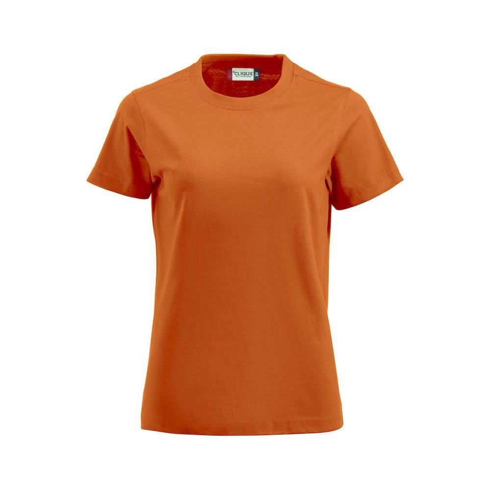 Premium Tshirt Damen Orange S von Clique