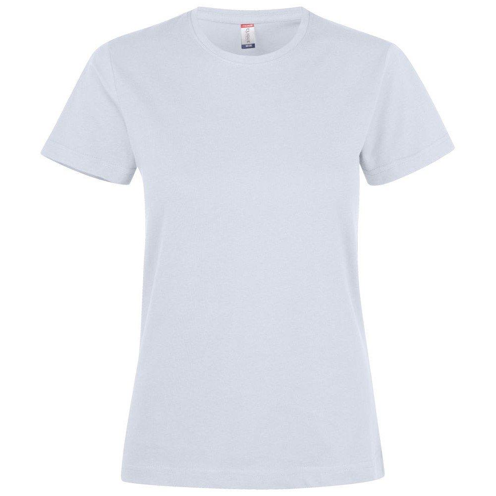 Premium Tshirt Damen Weiss XXL von Clique