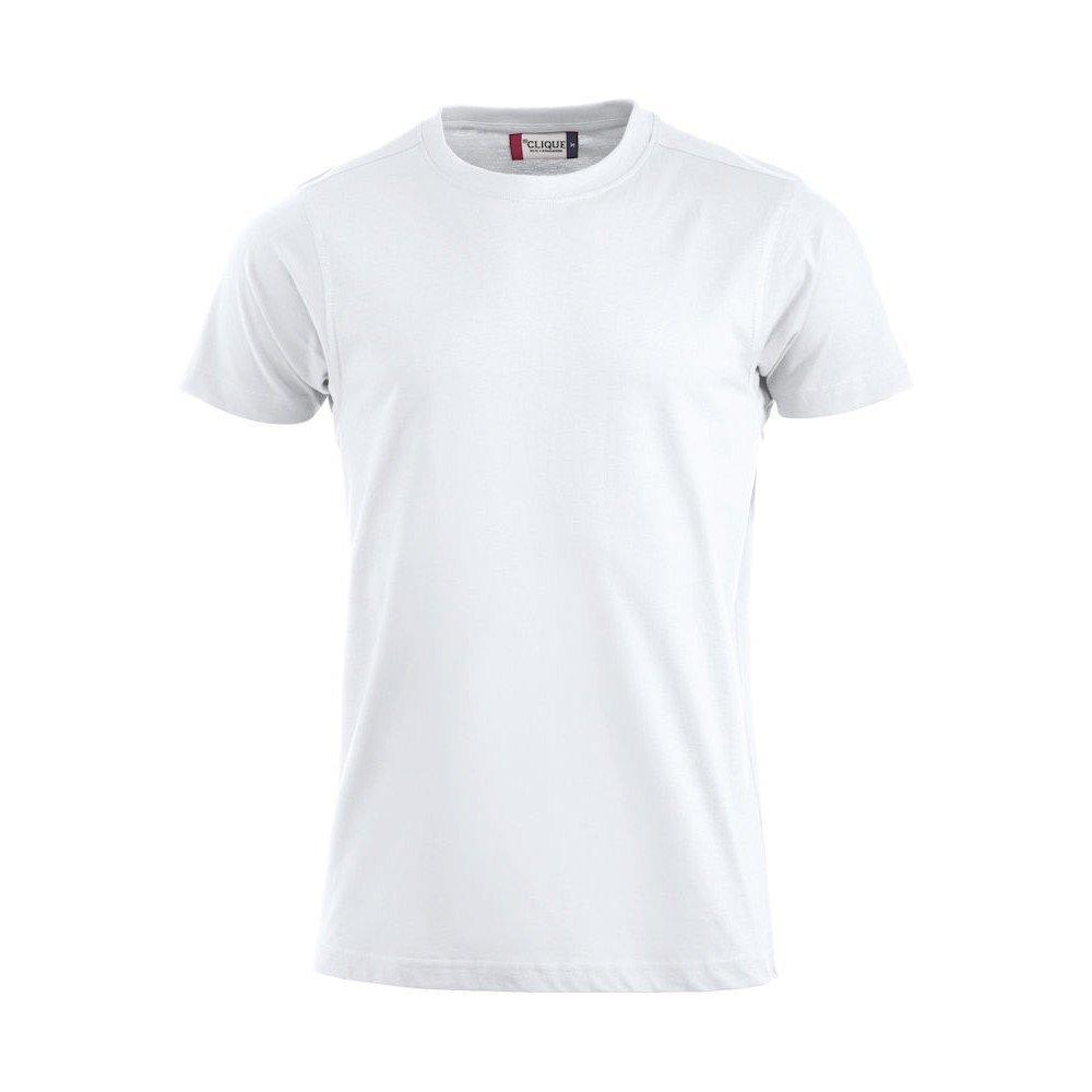 Premium Tshirt Herren Weiss 4XL von Clique