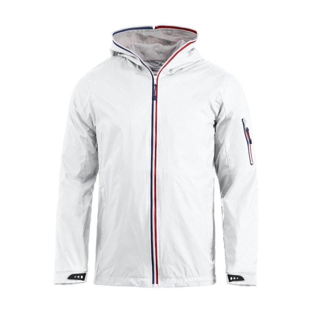 Seabrook Kapuzenjacke Herren Weiss S von Clique