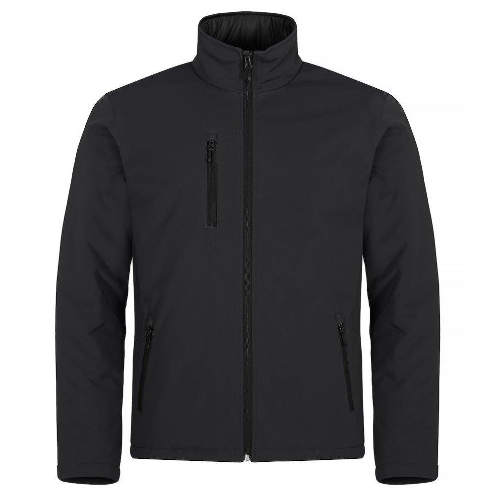 Softshelljacke Wattiert Herren Schwarz L von Clique