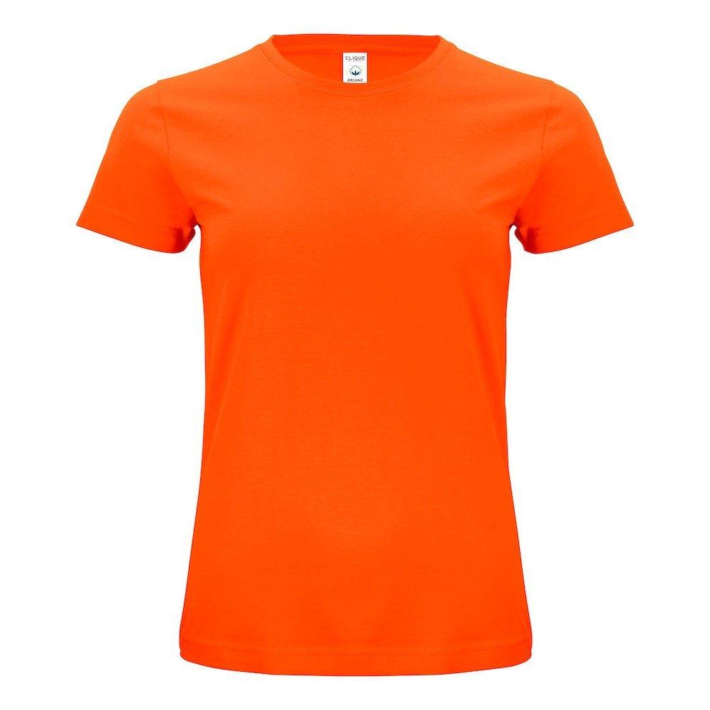 Tshirt Damen Orange M von Clique