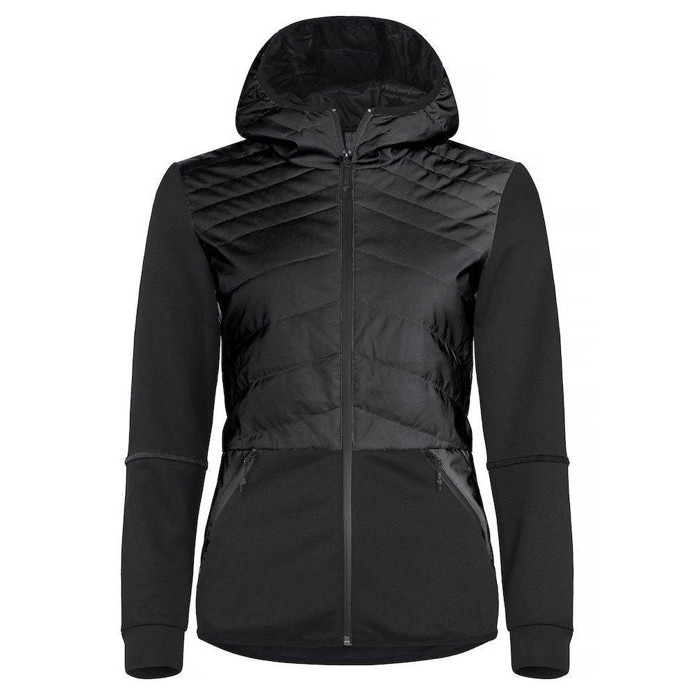 Utah Steppjacke Damen Schwarz L von Clique