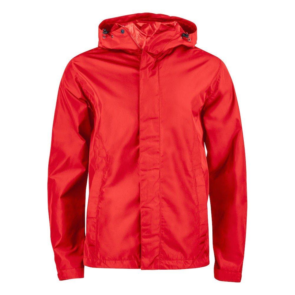 Webster Jacke, Wasserfest Damen Rot Bunt L von Clique