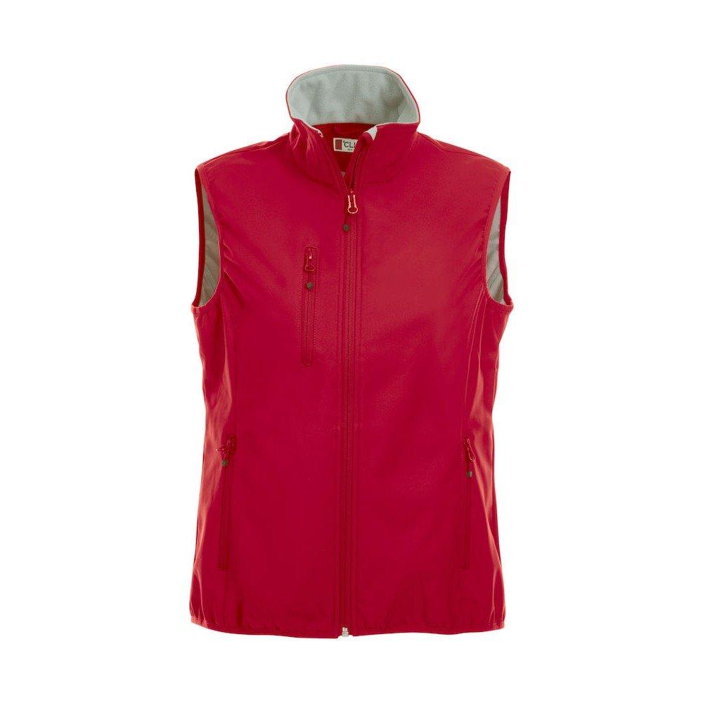 Weste Damen Rot Bunt S von Clique