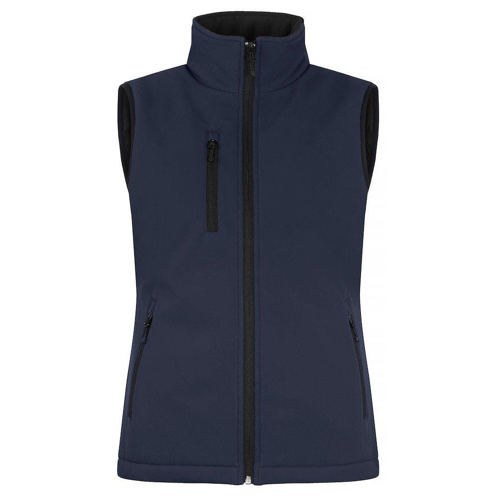 Weste Softshellpanele Damen Marine L von Clique