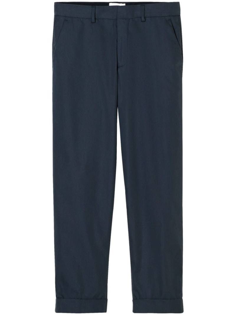 Closed Auckley mid-rise straight-leg trousers - Blue von Closed