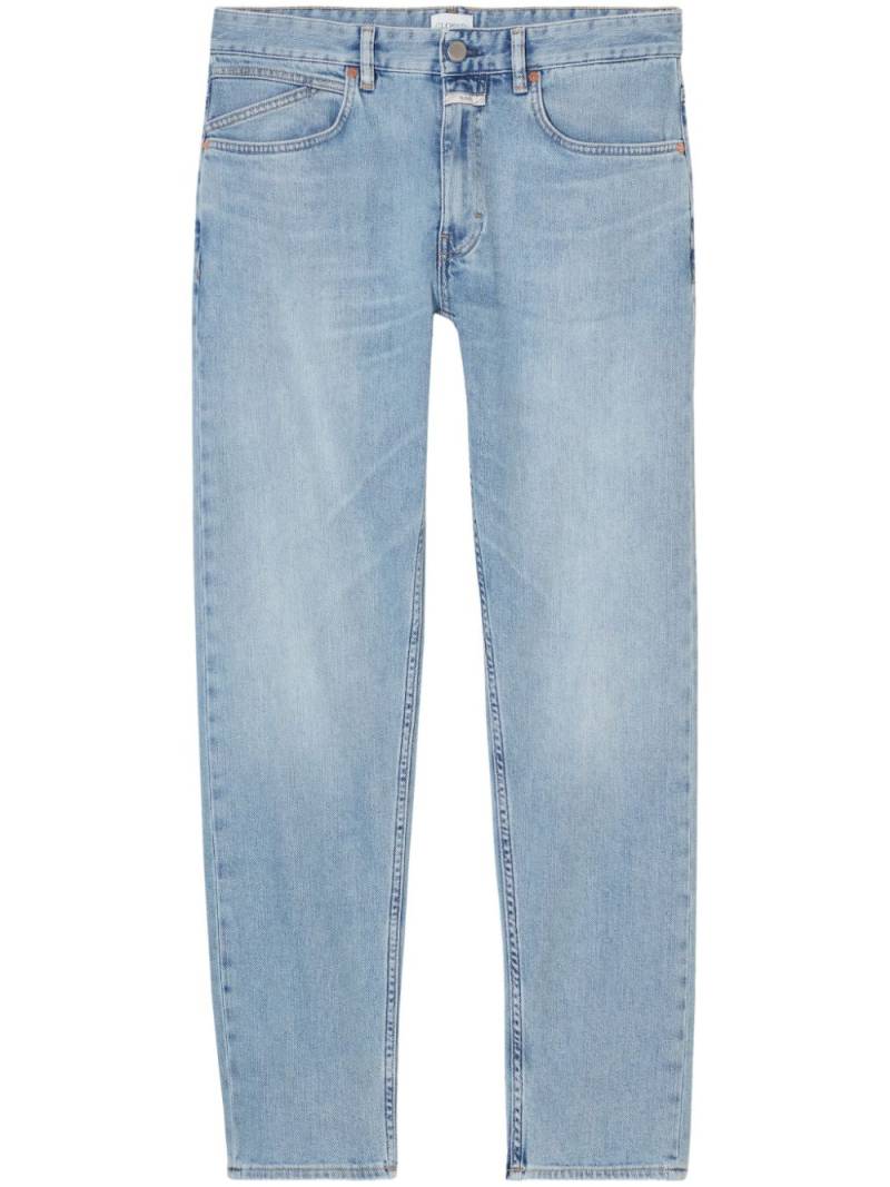 Closed Cooper True low-rise straight-leg jeans - Blue von Closed