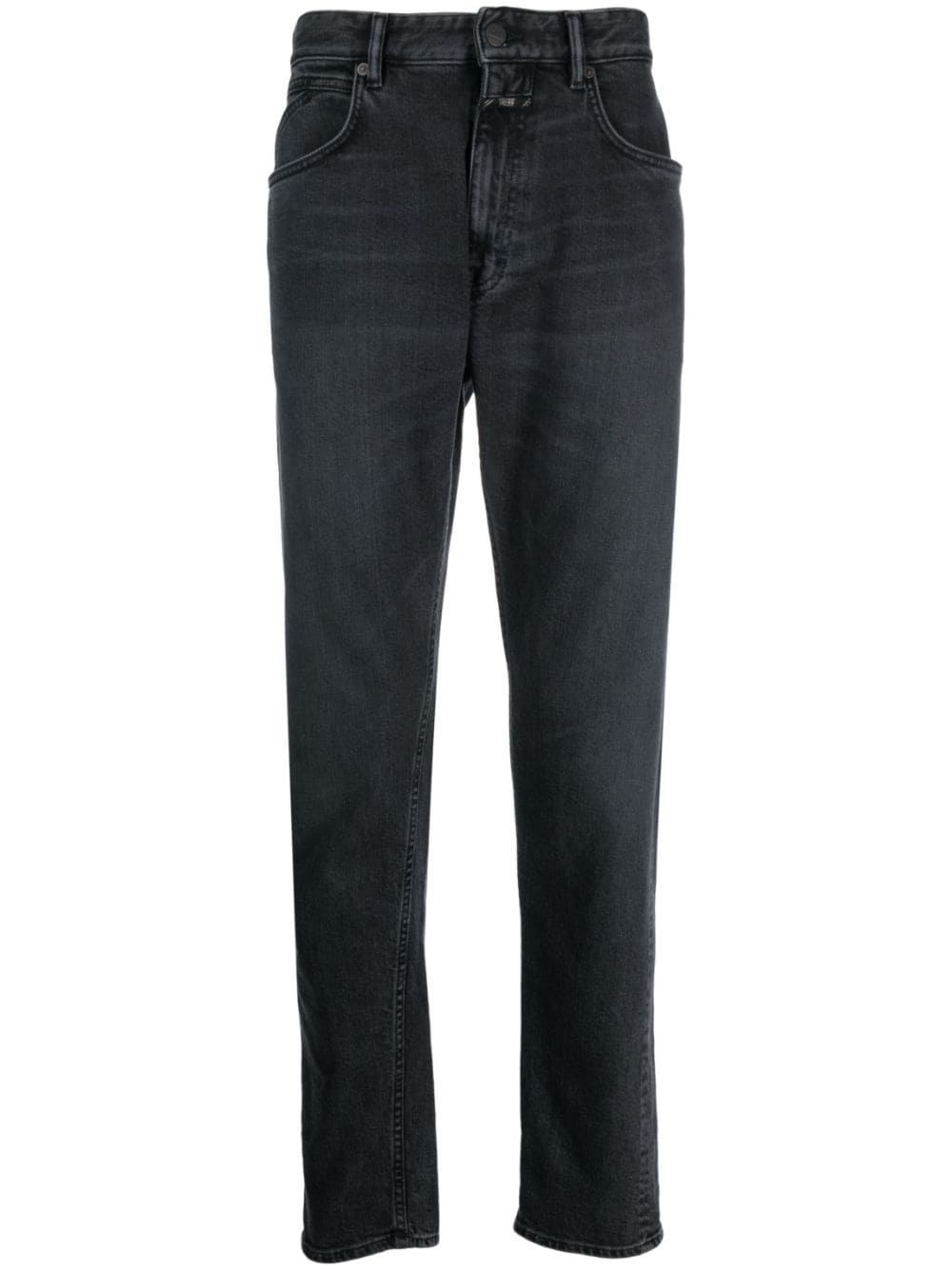 Closed Cooper tapered-leg trousers - Grey von Closed