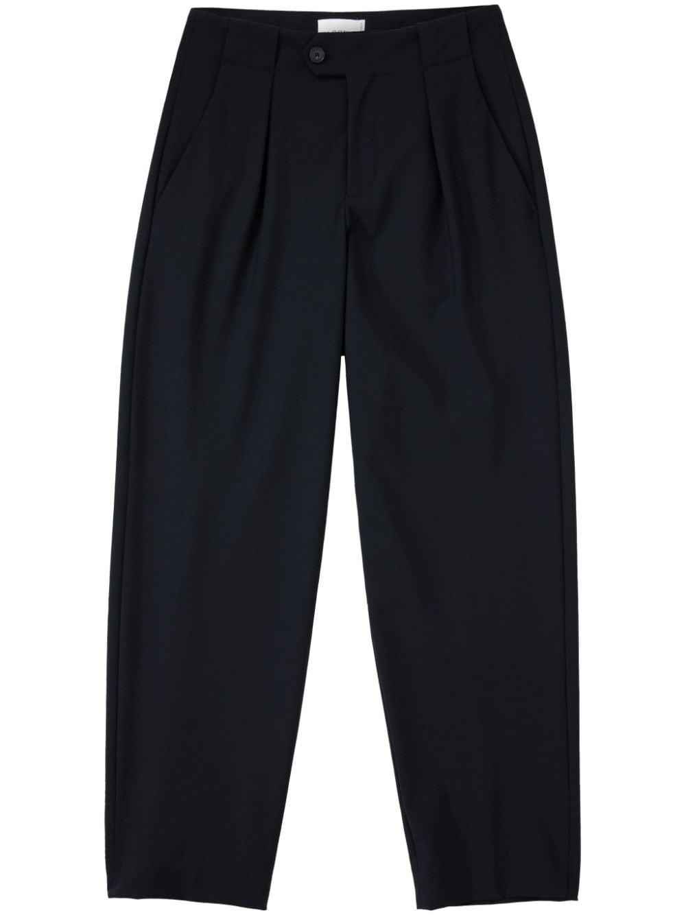 Closed Mawson pleat-detail tapered trousers - Black von Closed