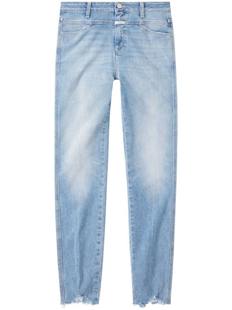 Closed Pusher mid-rise skinny jeans - Blue von Closed