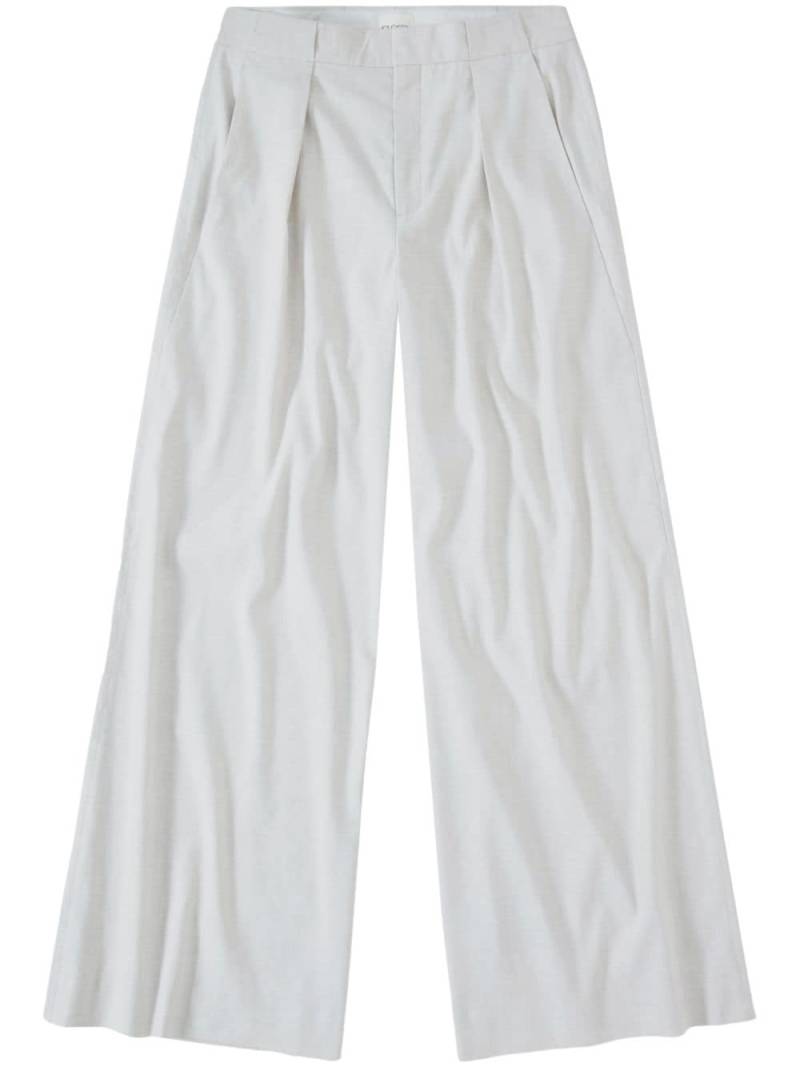 Closed Rylan high-rise wide-leg trousers - White von Closed