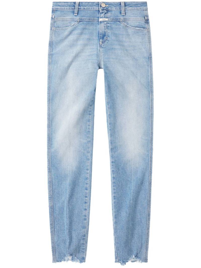 Closed Skinny Pusher cropped jeans - Blue von Closed