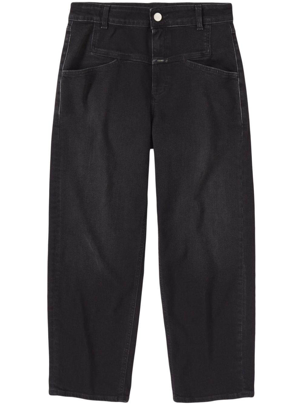 Closed Stover-X tapered jeans - Black von Closed