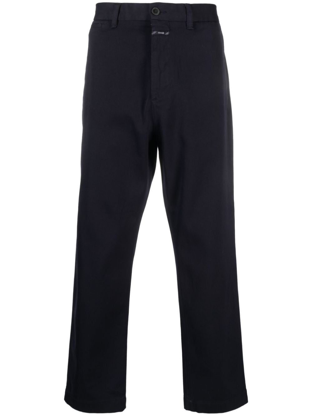 Closed Tacoma organic cotton tapered trousers - Blue