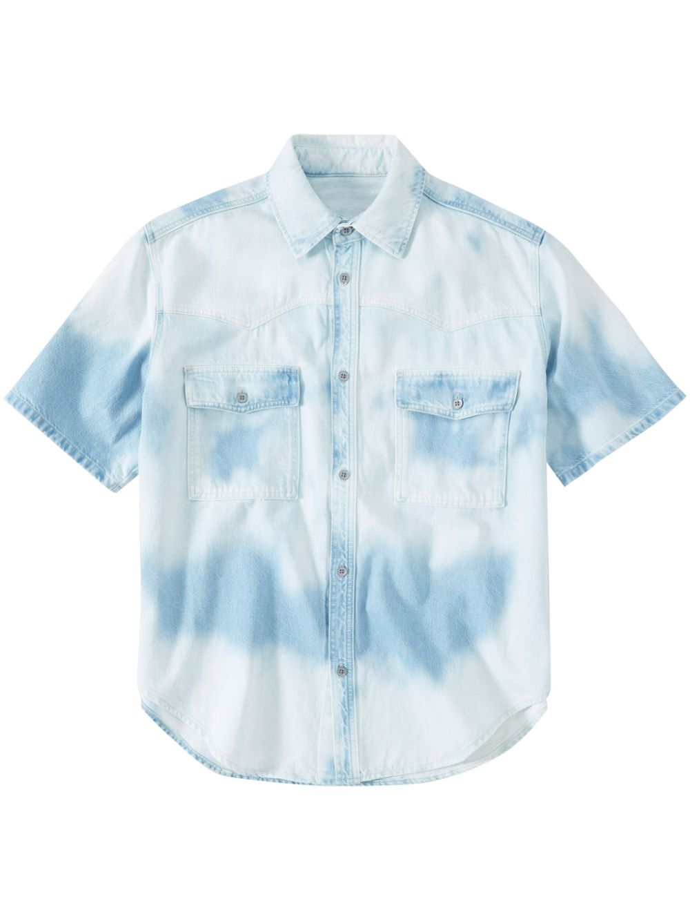 Closed Western denim shirt - Blue von Closed