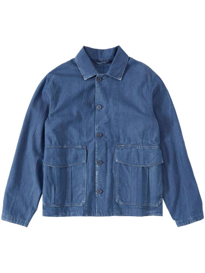 Closed button-up denim jacket - Blue von Closed