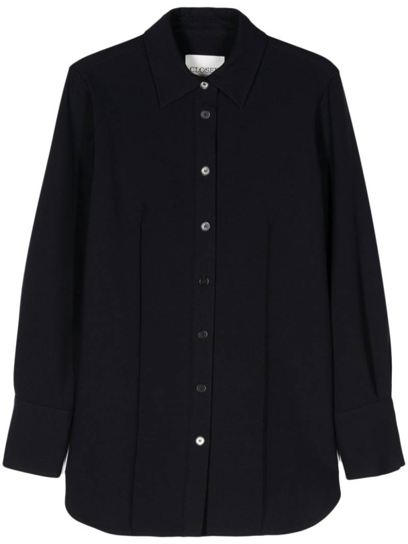 Closed exposed-seam shirt - Blue von Closed