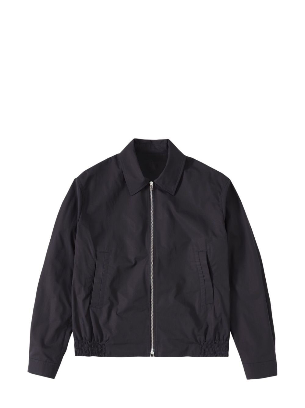 Closed logo-print cotton blouson jacket - Black von Closed