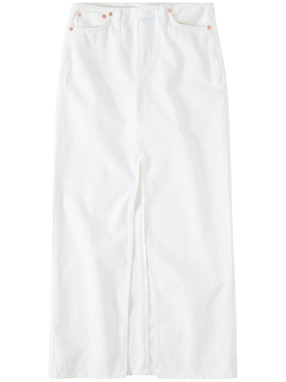 Closed long denim skirt - White von Closed