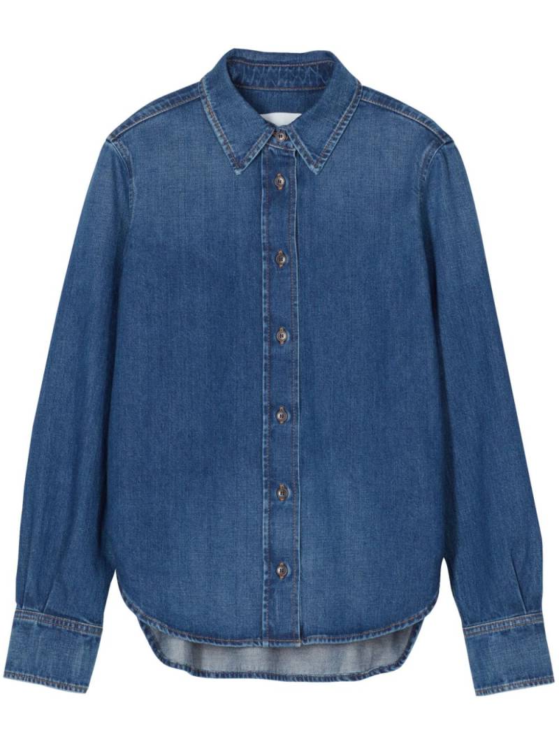 Closed long-sleeve denim shirt - Blue von Closed