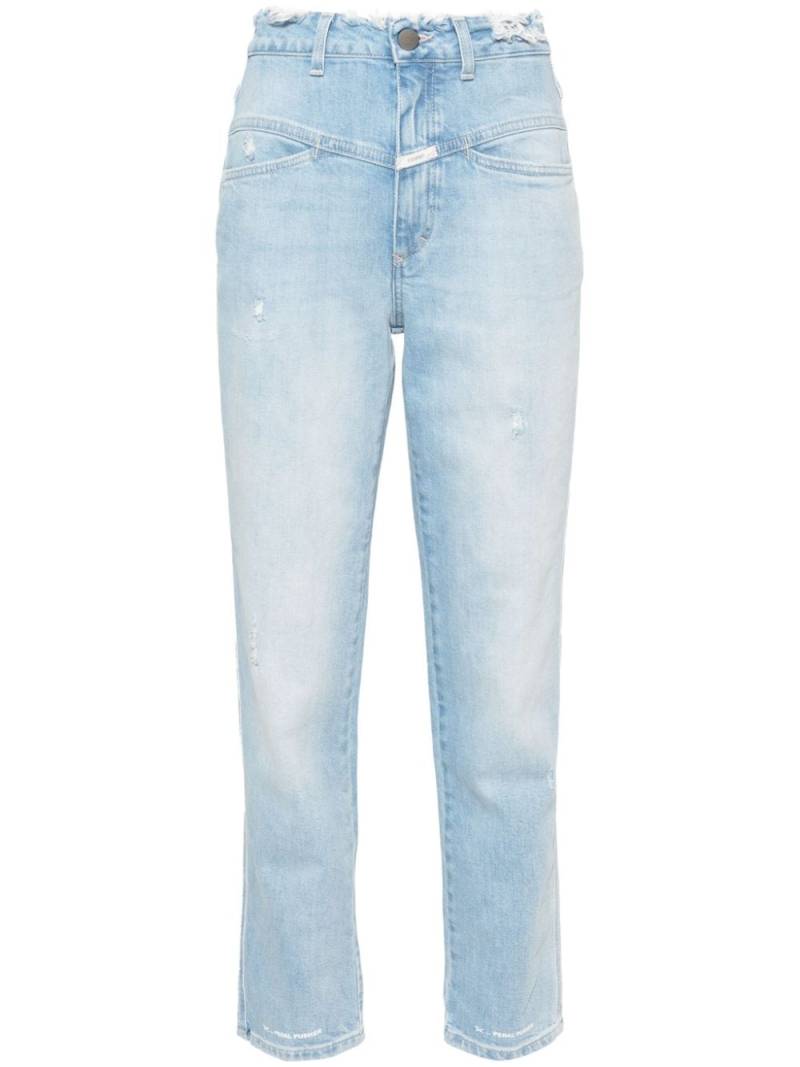 Closed mid-rise cropped jeans - Blue von Closed