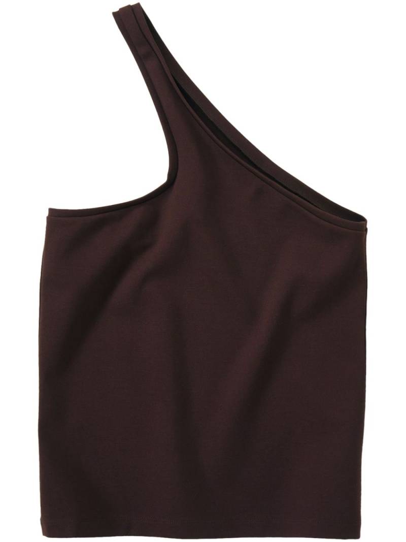 Closed one-shoulder sleeveless top - Brown von Closed