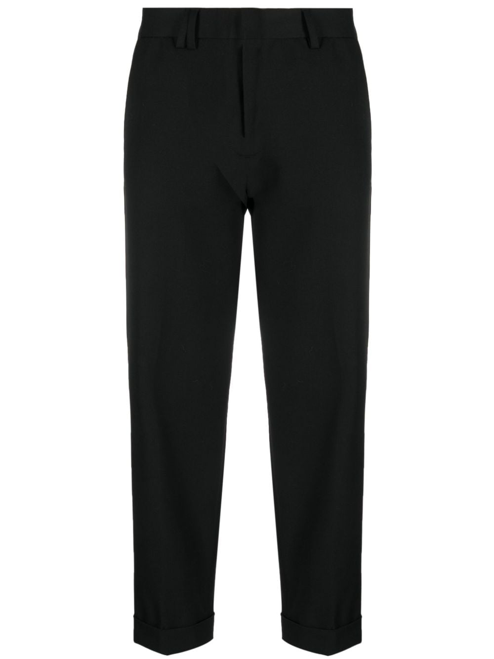 Closed tailored straight-leg trousers - Black von Closed