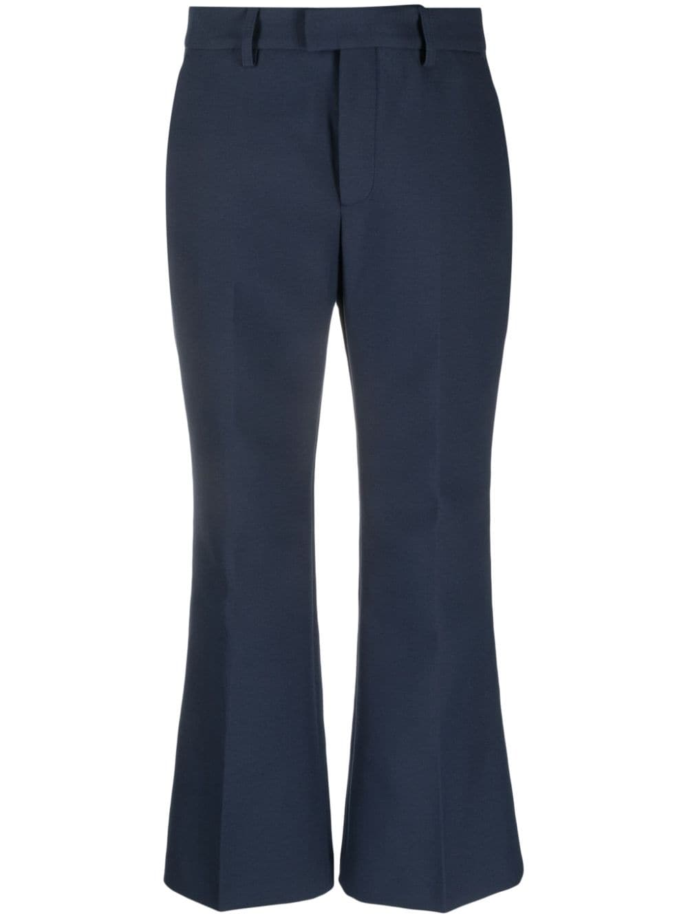 Closed wide-leg cropped trousers - Blue von Closed