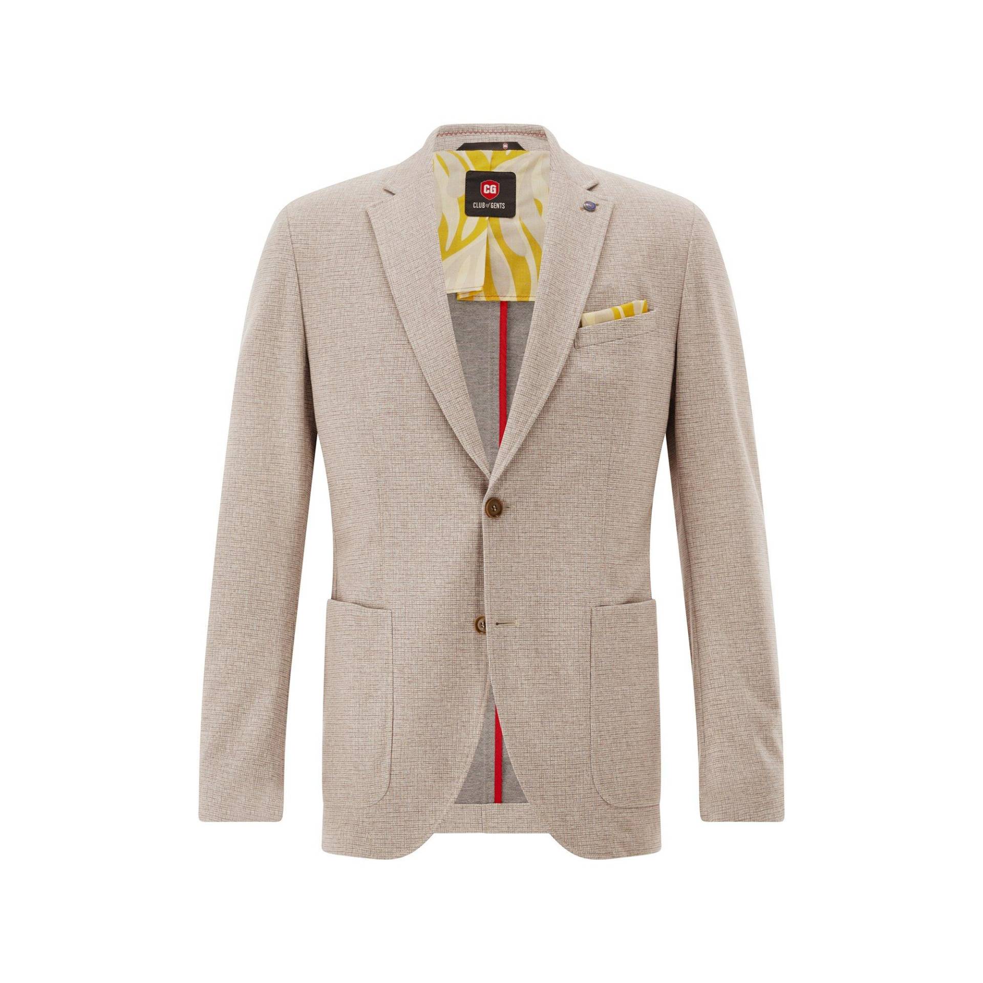 Blazer Herren Beige 50 von Club of Gents