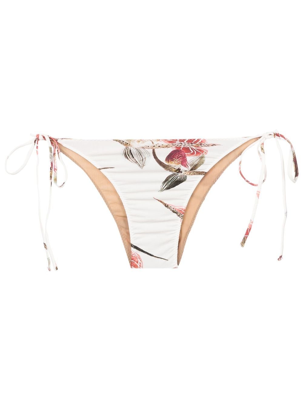 Clube Bossa Aava floral-print bikini bottoms - Neutrals von Clube Bossa