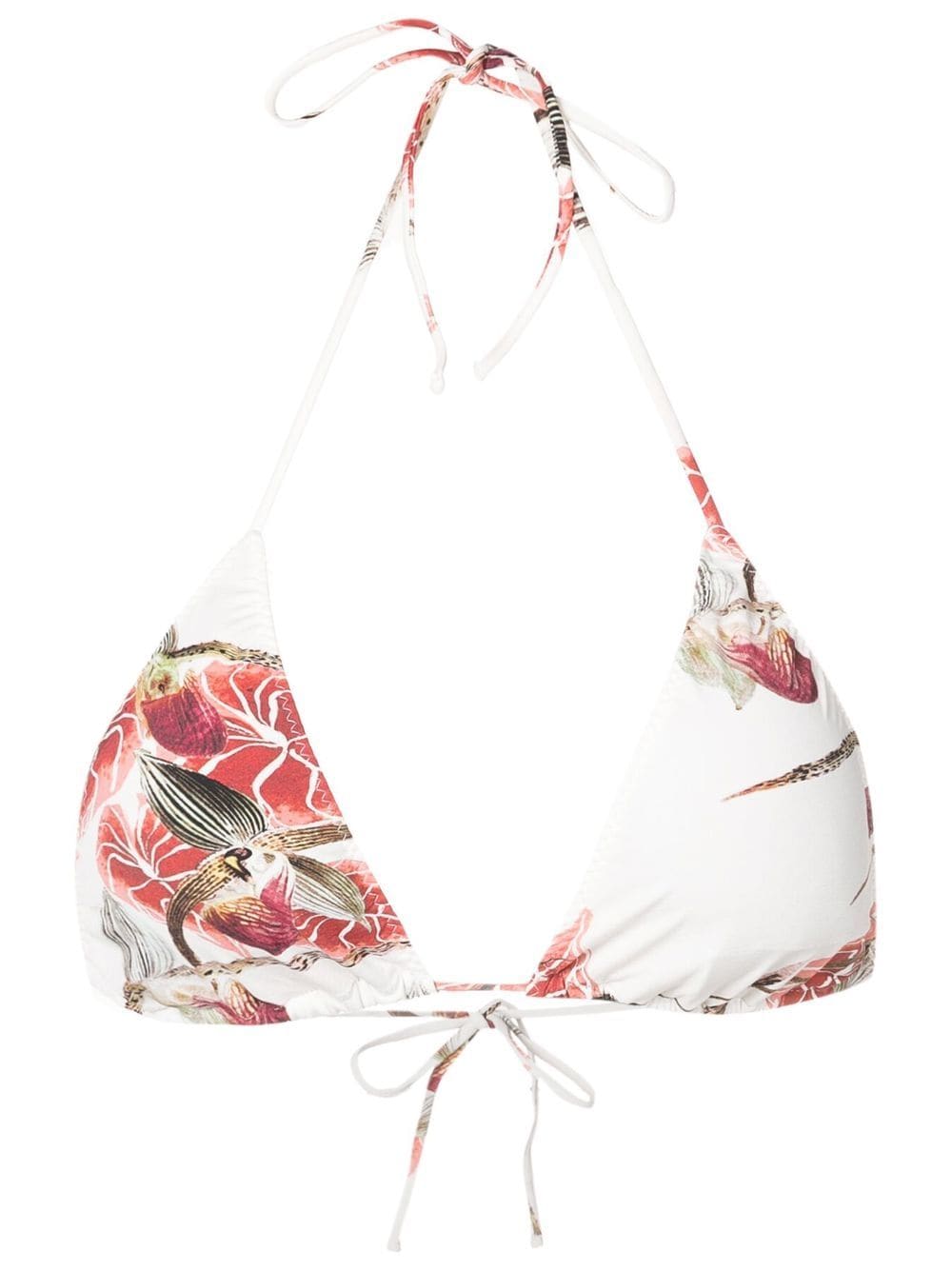 Clube Bossa Aava floral-print bikini-top - Neutrals von Clube Bossa