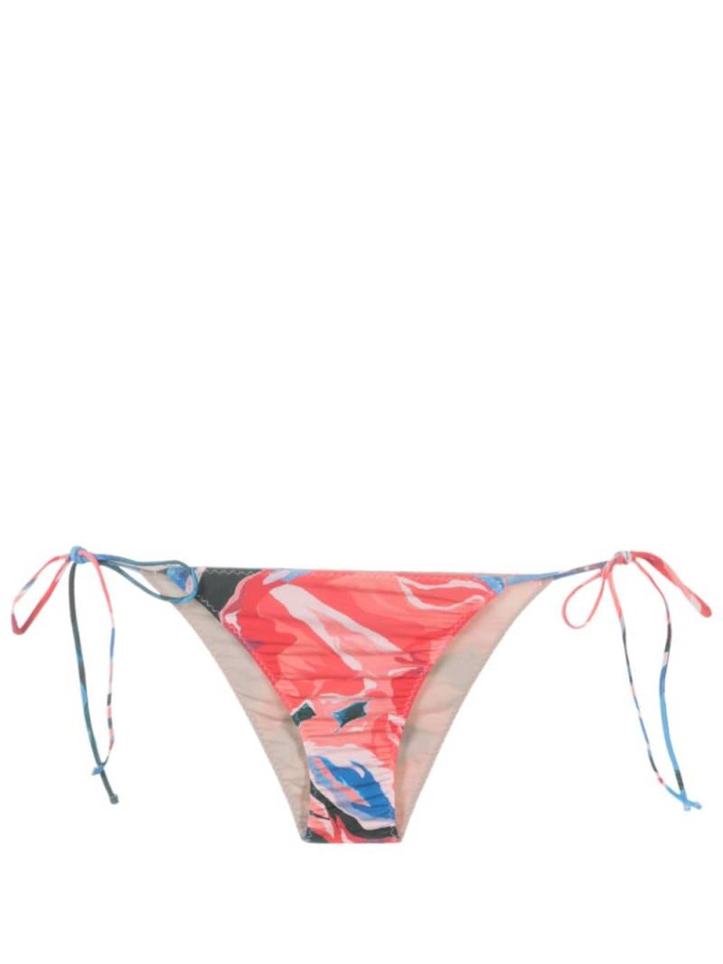 Clube Bossa Aava graphic-print bikini bottoms - Blue von Clube Bossa