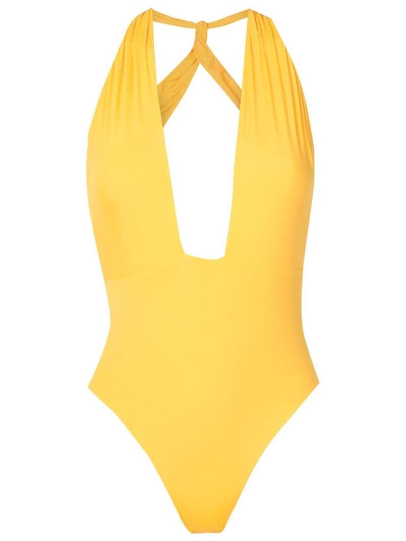 Clube Bossa Amarelo v-neck swimsuit - Yellow von Clube Bossa