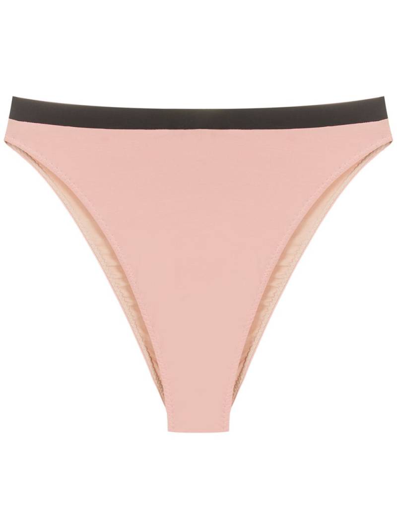 Clube Bossa Arko contrast-trim bikini bottoms - Pink von Clube Bossa